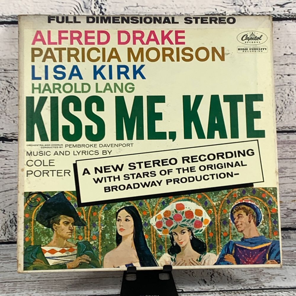 Kiss Me Kate‎ Musical [Vinyl Album] Cole Porter Broadway Soundtrack STAO 1267